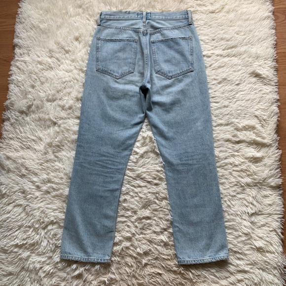 Agolde Riley High Rise Button Fly Jeans Size 27 - Picture 2 of 14